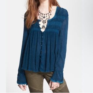 Free People smock tunic top